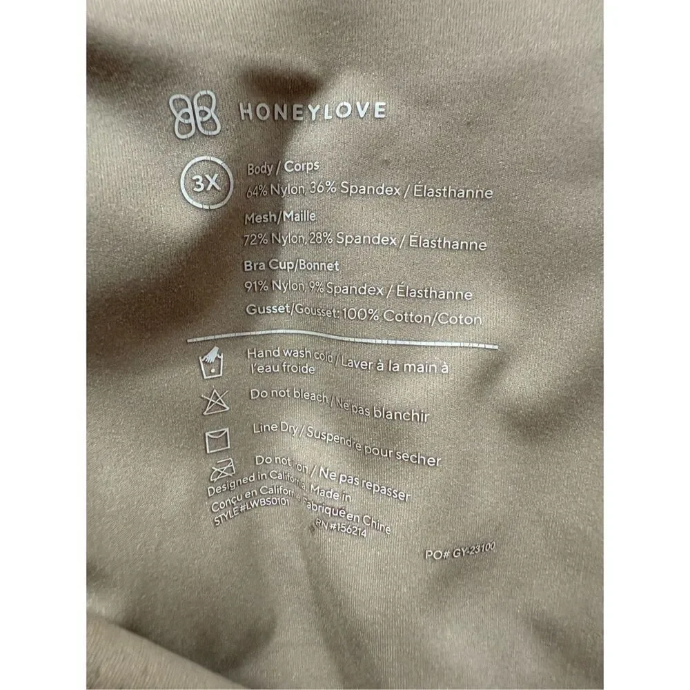 Honeylove 3X Cami Bodysuit